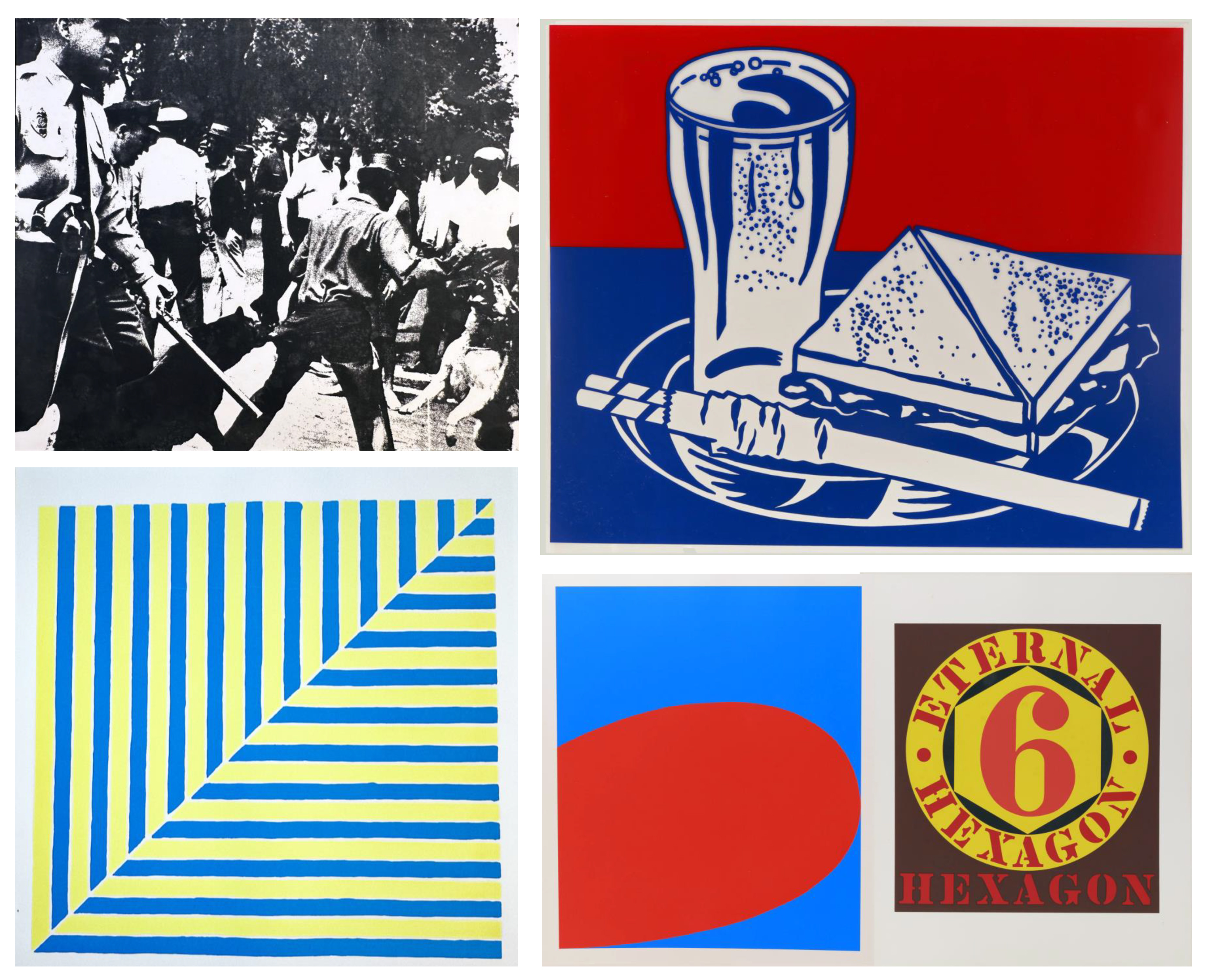 X + X (Ten Works by Ten Painters). Ten color screenprints by Andy Warhol, Roy Lichtenstein, Robert Motherwell, & Others. 1964.